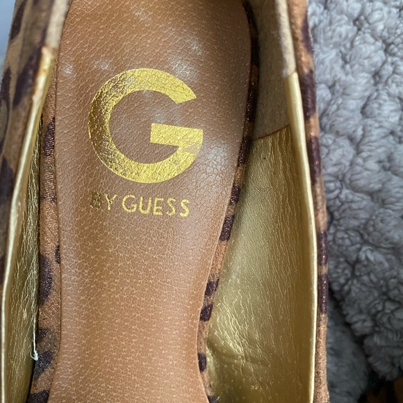 Guess leopard print heels SIZE 7 - Picture 1 of 5